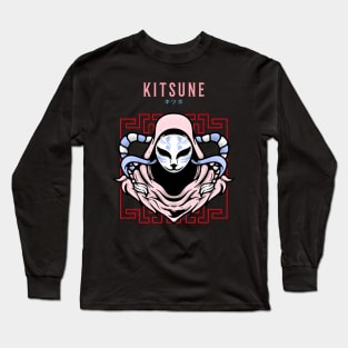 Cool Kitsune Long Sleeve T-Shirt